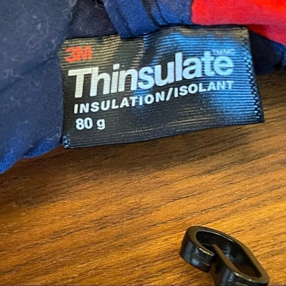 🍋 OshKosh B’gosh• Kids’ Blue & Red Insulating Mittens - Picture 6 of 7